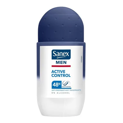 Deodorant Roll-On, Sanex, Men Active Control, 50 ml