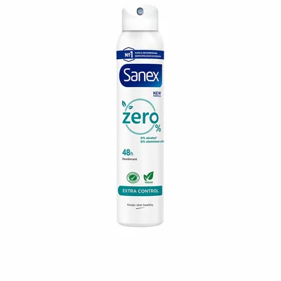 Deodorant spray, Sanex, Zero% Extra Control, 200 ml