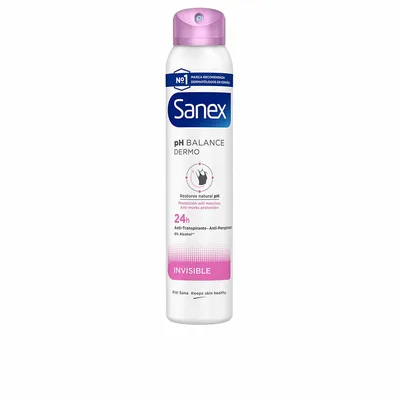 Spray deodorant, Sanex, Dermo Invisible, 200 ml