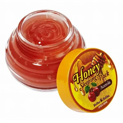 Masca de față, Holika Holika, Honey Sleeping Pack, miere și acerola, 90 ml