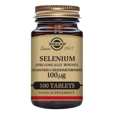 Seleniu Solgar   100 Unități