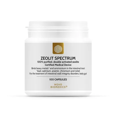 Zeolit Spectrum - capsule pentru detoxifierea organismului - 200 cps