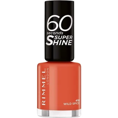 Lac de unghii, Rimmel, 60 Seconds Super-Shine, 8ml, culoare maro arămiu