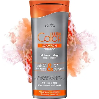 Șampon păr, Joanna, Ultra Color Copper, 200 ml, revitalizant