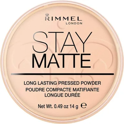 Pudră compactă, Rimmel London, Stay Matte, Warm Beige, 14 g