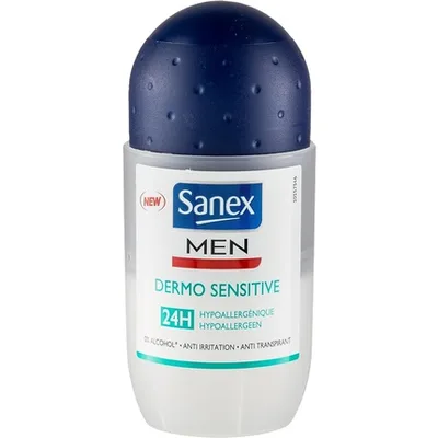 Deodorant roll-on, Sanex, Men Dermo Sensitive, 50 ml