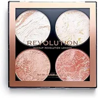 Trusă machiaj, Makeup Revolution, Cheek Kit, tonuri neutre