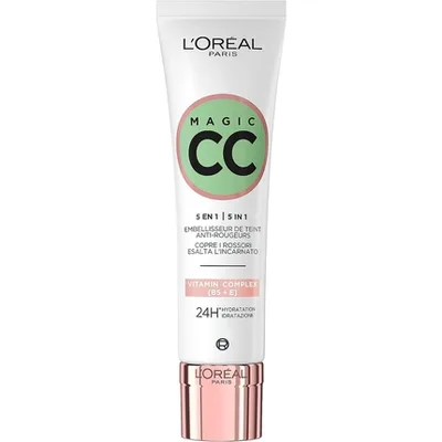 CC Cream, L'Oréal Paris, Magic Anti-Roșeață, SPF 20, 30ml