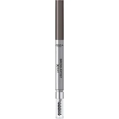 Creion sprâncene, L'Oréal, Brow Artist Xpert, 1 buc, capăt retractabil, maro
