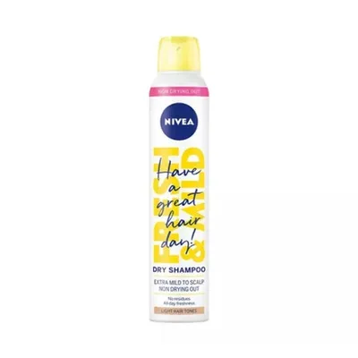 Șampon uscat, NIVEA, Fresh Revive, păr blond, 200 ml