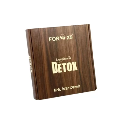 Lepidiumlu Detox for X5 - ceai de slabit, aroma de lamaie – 30 plicuri
