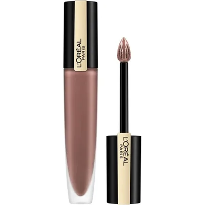 Ruj lichid, L'Oréal Paris, Rouge Signature 206, bej-auriu