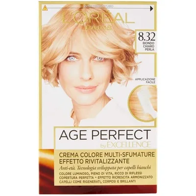 Vopsea de păr, L'Oréal, Age Perfect, blond deschis perlat