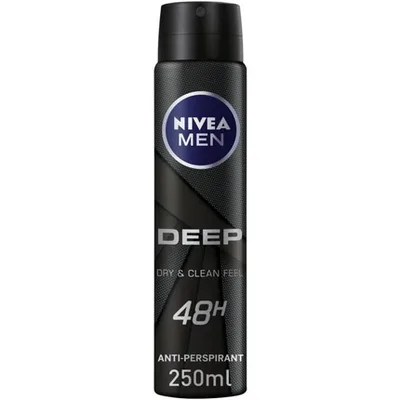 Deodorant spray, Nivea Men, Deep, 250 ml