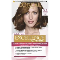 Vopsea păr, L'Oreal Paris, Excellence Creme, saten deschis auriu, 192 ml