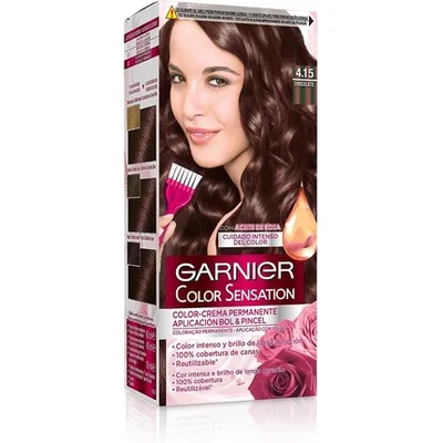 Vopsea de păr, Garnier, Color Sensation, chocolate, 110 gr