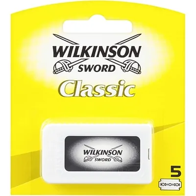 Lame de ras, Wilkinson Sword, Classic, argintiu, 10 bucăți