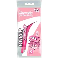 Aparat de ras, Wilkinson Sword, Duplo Beauty, mov, pachet 5 bucăți