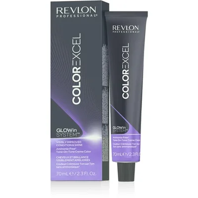 Vopsea păr, Revlon, Color Excel, ton natur cald