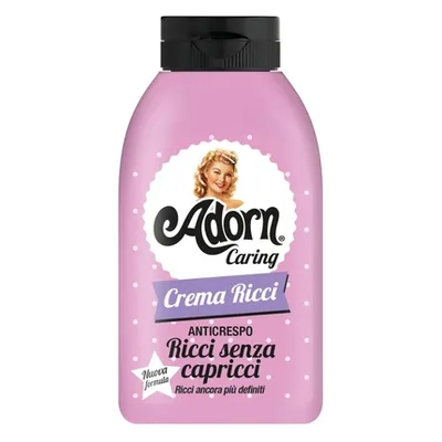 Cremă anti-frizz, Adorn, 200 ml, pentru păr creț