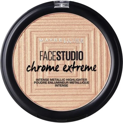Pulbere iluminatoare, Maybelline, Master Chrome Extreme, Molten Gold