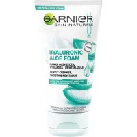 Spumă de curățare facială, Garnier, Skin Naturals, aloe, 150 ml