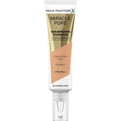 Fond de ten, Max Factor, Miracle Pure, Natural Rose 50, lichid