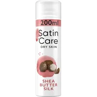 Gel de ras femei, Gillette Satin Care, 200 ml, unt de shea