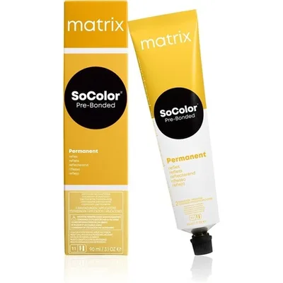 Vopsea păr, Matrix, SoColor Pre-Bonded 7RR+, roșu arămiu, 90ml