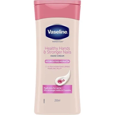 Cremă de mâini, Vaseline, Healthy Hand, 200 ml, alb