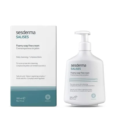 Spumă de curățare, Sesderma, Salises, acnee, 200 ml