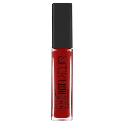 Ruj lichid, Maybelline New York, Vivid Hot Lacquer, Classic, 7.7ml