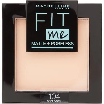 Pudră compactă, Maybelline, Fit Me Matte and Poreless, Soft Ivory