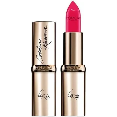 Ruj, L'Oréal Color Riche, Caroline Receveur, raspberry