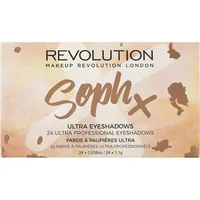 Paletă farduri, Makeup Revolution, Soph, culori diverse