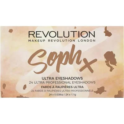 Paletă farduri, Makeup Revolution, Soph, culori diverse