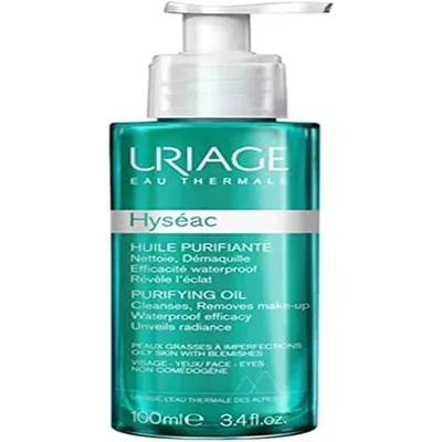 Ulei purificator de curățare, Uriage Hyseac, 100ml, verde