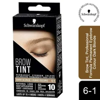 Tenta sprancene, Syoss, 6-1 Blond inchis
