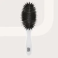 Perie extensii păr, Balmain, DoubleHair, negru, plastic