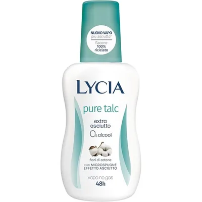 Deodorant spray, Lycia, Pure Talc Extra Dry, 75ml