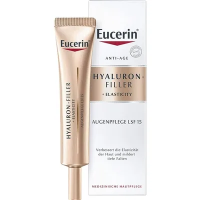 Cremă contur ochi, Eucerin, Hyaluron-Filler + Elasticity, SPF15, 15ml