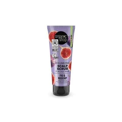 Scrub scalp, Organic Shop, 75ml, păr gras
