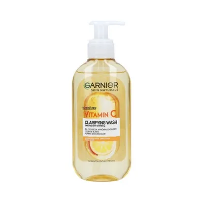 Gel de curățare facială, Garnier, Skin Naturals, cu vitamina C, 200 ml