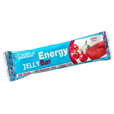 Baton Energetic, Weider, Energy Jelly Bar Cireșe, Textură Gumoasă