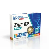 Supliment Zinc, Balkan Pharmaceuticals, 40 comprimate, blister