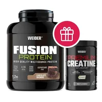 Proteine WEIDER Fusion, 1.2 kg, ciocolată
