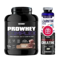 Supliment proteic, Weider, ProWhey Complex, ciocolată, 1.2 kg