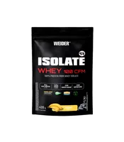 Pudră proteică din zer Weider Isolate Whey 100 CFM, banană, 420 g
