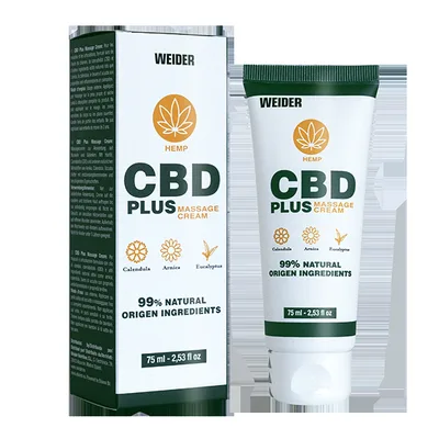Cremă masaj WEIDER CBD, canabidiol, 50 ml