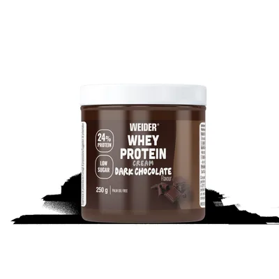 Cremă proteică, Weider, Whey Protein, ciocolată neagră, 250 g